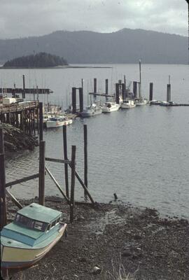 Fishing wharf in Queen Charlotte City