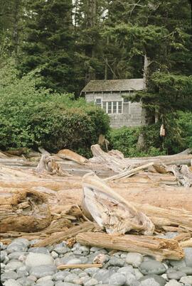 Cabin at Klanawa River on the West Coast Trail