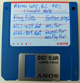 Aleza Lake AES Climate Station Data - Flag Files/Fortran Programs