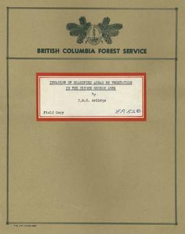 E.P. 528: Invasion of Scarified Areas by Vegetation in the Prince George Area