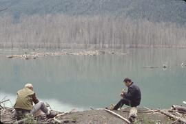 Ron Kowall and Udo Wittneben at Duncan Lake
