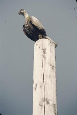 Totem poles at Kispiox
