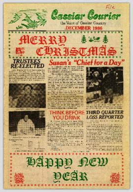 Cassiar Courier - December 1986