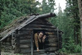 Wooden shack at Postill Lake