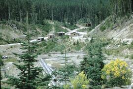 Abandoned logging camps at Yahk River