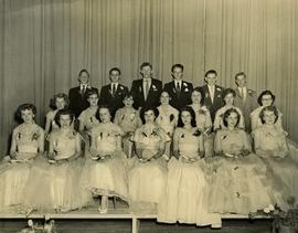 North Peace High School 1957 class photograph