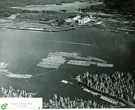 "Prince Rupert Pulp Division" Aerial View