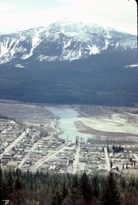 View of Stewart and Stewart Glacier