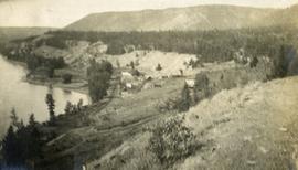 Soda Creek from the hill