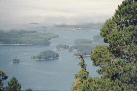 View of Prince Rupert harbour from Mount Hays
