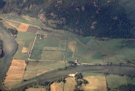 Aerial view of floodplain in the Shuswap