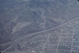 View of Kamloops from the air