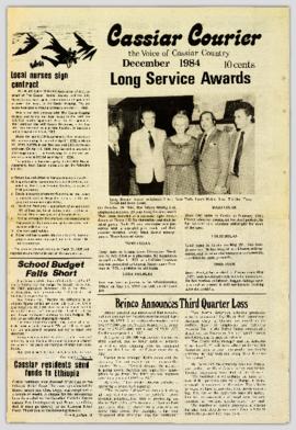 Cassiar Courier - December 1984