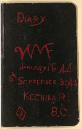 Diary of Willard Freer - January 1, 1944 to September 30, 1944