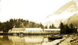 Nass Harbour cannery west side view