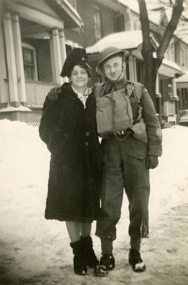 Soldier "Bob" and his mother