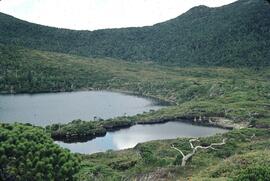 Small valley and lake at Anthony Island