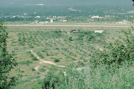 Castlegar airport and rural homestead