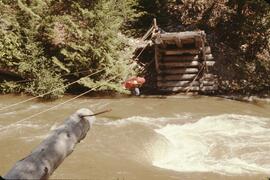 Cable crossing of Stein River in Stein Valley Nlaka'pamux Heritage Park