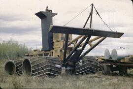 Land clearing equipment at Muskeg River