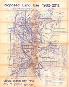 Proposed Land Use 1978-2012, Official Community Plan, City of Prince George [1982 Amendment]