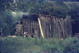 Fish smoking shack at Kitwanga