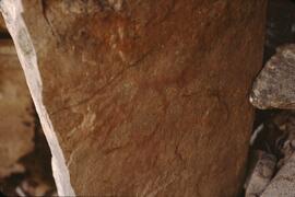 Pictograph on rock wall at Stein Valley Nlaka'pamux Heritage Park