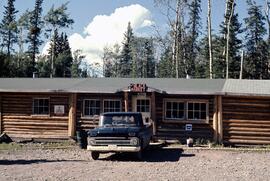 Post office at "The Black Market" store at Eddontenajon
