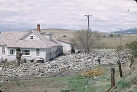 Rocks from flood at Ellison