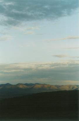 Richardson Mts at dusk, Dempster Hwy - 02