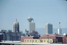 Downtown Vancouver skyline, including Harbour Centre