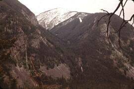 Snowy peaks at Stein Valley