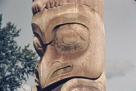 Totem poles at Kispiox