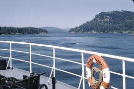 Gulf Islands from "Queen of Saanich" BC ferry
