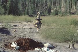 Gas well site near Fort Nelson