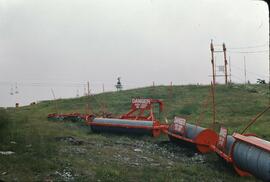 Laying pipeline on Goat Mountatin