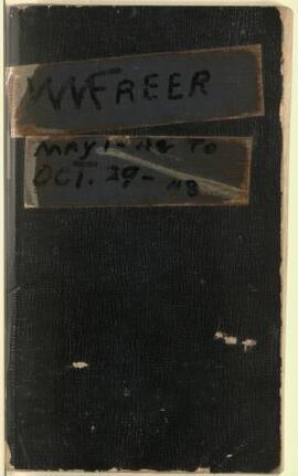 Diary of Willard Freer - May 1, 1948 to October 29, 1948