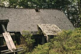 Exterior of abandoned house in the Nitinat-Clo-oose area on the West Coast Trail