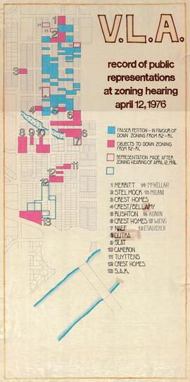 V.L.A. Record of Public Representations at Zoning Hearing, April 12, 1976