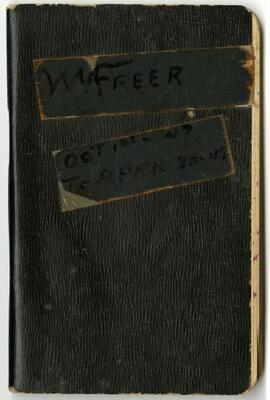 Diary of Willard Freer - October 1, 1947 to April 30, 1948
