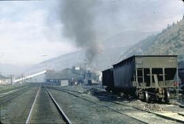 Colliery railcars at Michel Coal Project