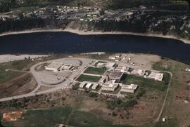 View of Selkirk College Castlegar campus from the air