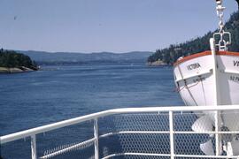Lifeboat on BC ferry