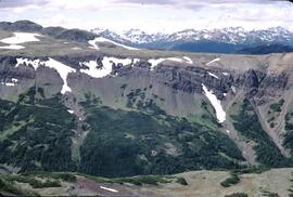 Alpine view in Hunter Basin, Telkwa Range