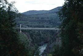Hagwilget Bridge over Bulkley River