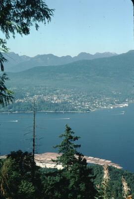 Burrard Inlet near Vancouver