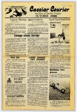 Cassiar Courier - October 1986