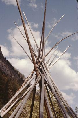 Tepee frame