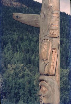 Totem poles at Kispiox