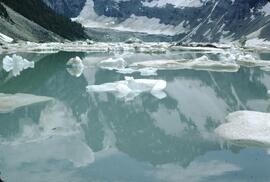 Reflections at Lake of the Hanging Glacier
